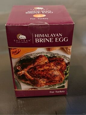 Thanksgiving Himalayan Brine Egg for Turkey 1.85 lb / 840g